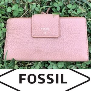 Fossil leather wallet
